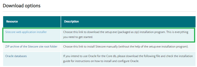 Download Sitecore