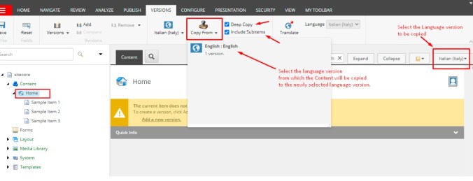 Sitecore Module – Quick Version Creator | Sitecore Diaries